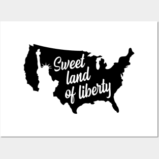 Sweet land of liberty Posters and Art